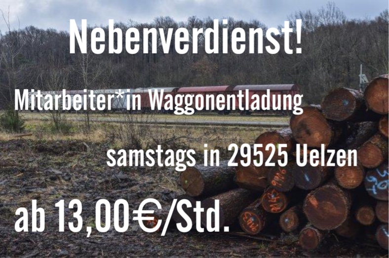 Nebenverdienst als Mitarbeiter*in Waggonentladung (m/w/d)
