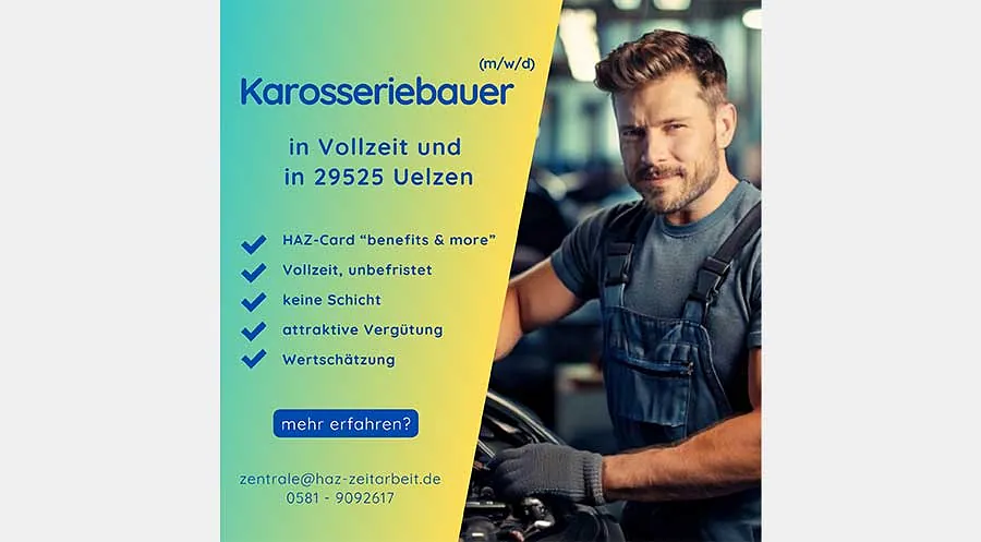 Karosseriebauer (m/w/d) in Vollzeit