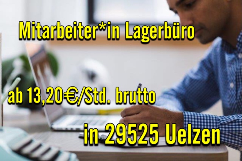 Mitarbeiter*in Lagerbüro (m/w/d)
