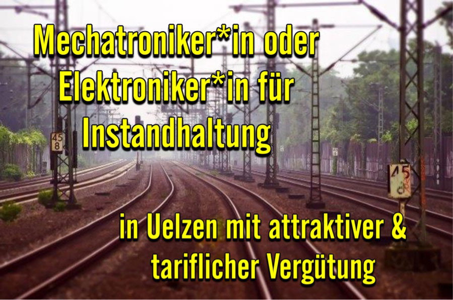 Mechatroniker*in oder Elektroniker*in für Instandhaltung