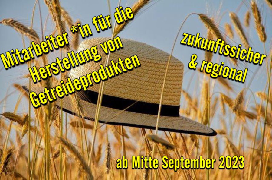 Mitarbeiter*in für die Herstellung von Getreideproduktion (m/w/d)
