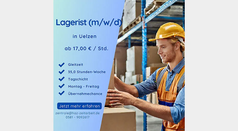 Lagerist (m/w/d)