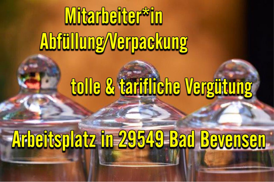 Produktionsmitarbeiter*in im Bio-Unternehmen (m/w/d)