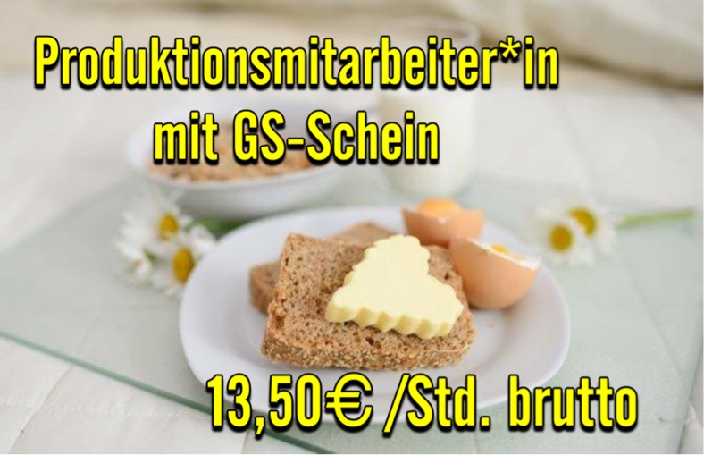 Produktionsmitarbeiter*in mit GS-Schein im Bio-Unternehmen (m/w/d)